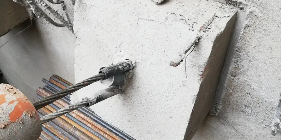 Pentes et murs à Ajaccio